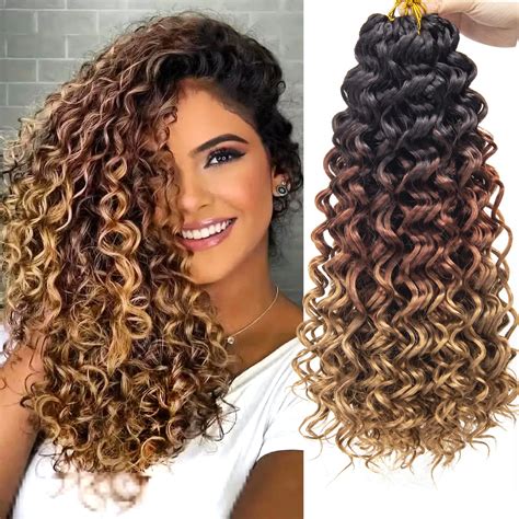 8 Packs Curly Crochet Hair Gogo Curl Crochet Hair For Black Women Deep