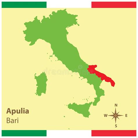 Italiaanse Provincies Gekleurd Door Gebieden Vectorkaart Vector