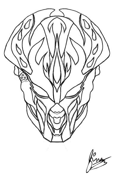 A reference photo i mean. Predator Mask Drawing at GetDrawings | Free download