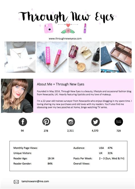 We did not find results for: Creating my first Blog Media Kit | Through New Eyes x - Beauty, Travel and Lifestyle Blog