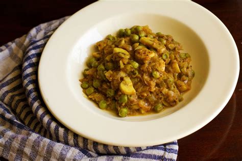 North Indian Style Mushroom Matar Masala Recipe by Archana's Kitchen