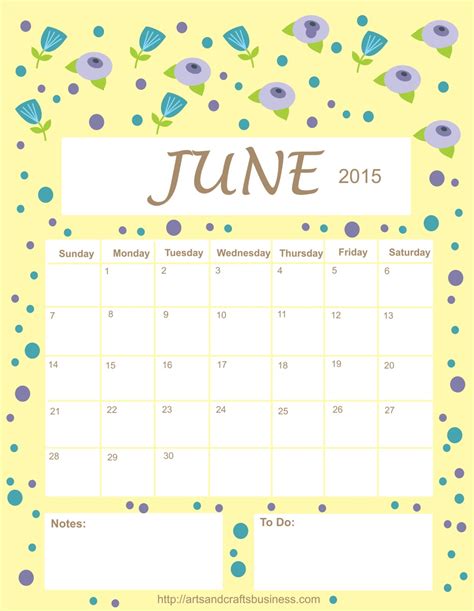 Ale Balanzario Ilustracion Hello June Free Calendar