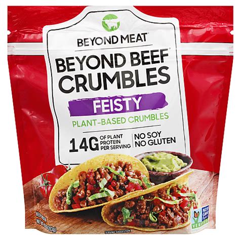 Beyond Meat® Beyond Beef® Crumbles Feisty Plant Based Crumbles 10 Oz Bag Frozen Foods