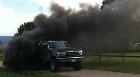 Black Friday 1996 F 350 Powerstroke Shows Us How To Roll Coal Ford