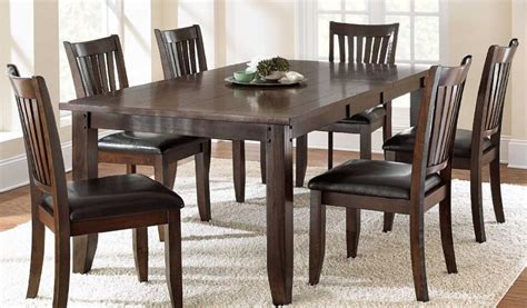 Chairs and barstools have comfortable black vinyl seats. Cheap Mango Wood Dining Tables | FREE Delivery