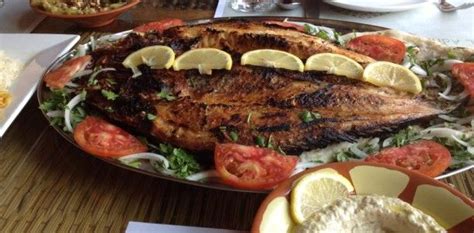 Iraqi Grilled Fish At The Souq Food Recipes Grilled Fish