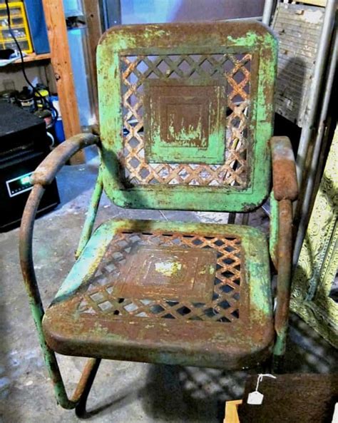 Maybe you would like to learn more about one of these? Junk Find: Vintage Metal Lawn Chair With A Lot Of Patina