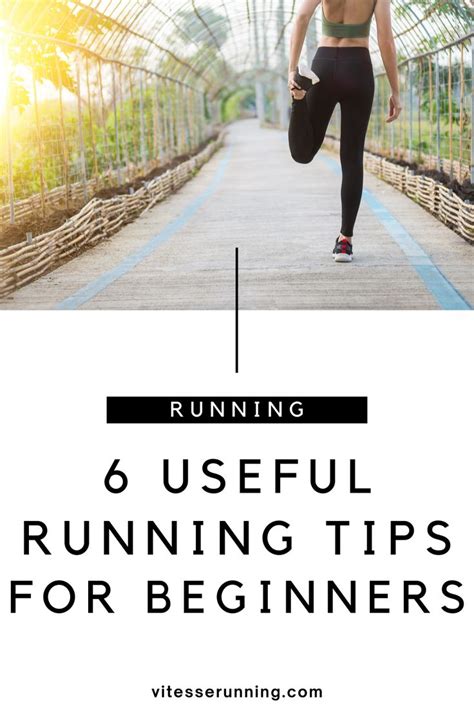 6 Useful Running Tips For Beginners Running Tips Running Beginners