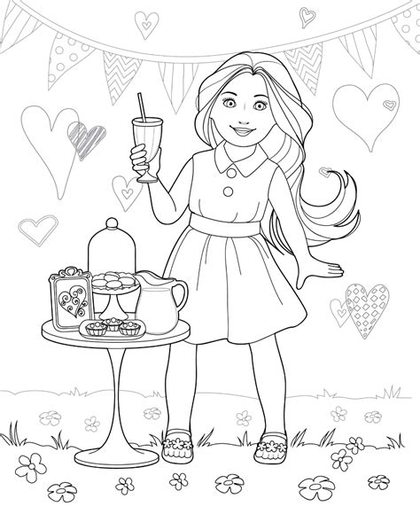 Doll Coloring Books Our Generation Coloring Pages For Girls