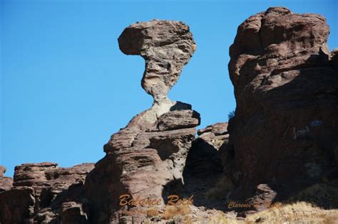 Balancing Rocks Balanced Rock Near Castleford Idaho 바위