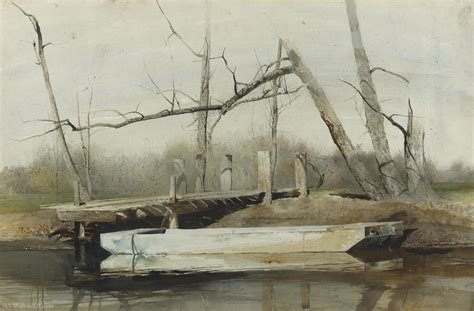Riverboat De Andrew Wyeth 1917 2009 United States