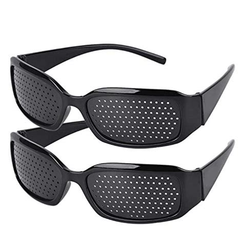 Buy Fansport 2 Pair Vision Correction Glasses Hole Glasses Improve Glasses Vision Care Glasses