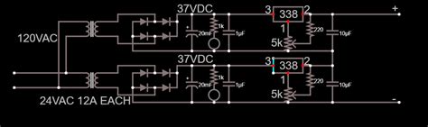 A straightforward yet an effective note: design of circuit for 0-24v 5amp regulated power supply - Page 1