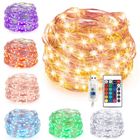 Led String Lights Kohree Usb Powered Multi Color Changing String