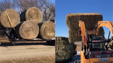 How Many Large Square Bales On A Semi New