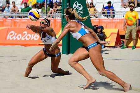 Brasil Domina A Argentina En El Voleibol De Playa Femenil Juegos