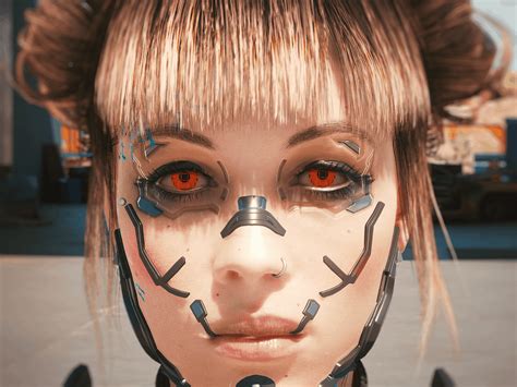 Subtle Cyborg Eyes Cyberpunk 2077 Mod