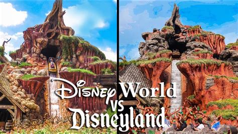 Top Walt Disney World Rides Vs Disneyland Rides Magic Kingdom Vs