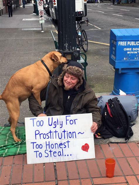 Homeless People Who At Least Still Have These Funny Signs 21 Pics