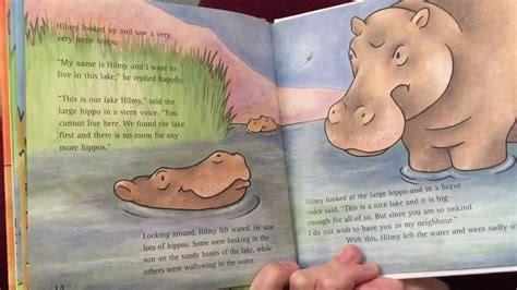 Hilmy The Hippo Learns To Be Grateful Read Aloud Youtube