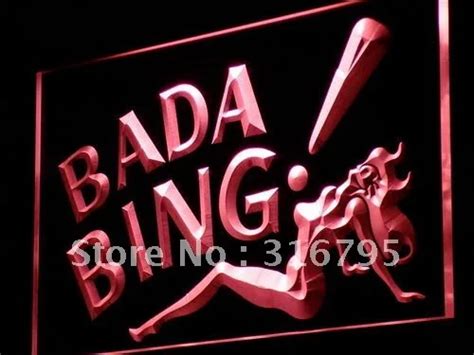 I585 Bada Bing Sexy Nude Girl Exotic Light Signs Led Neon Light Onoff Swtich 20 Colors 5 Sizes
