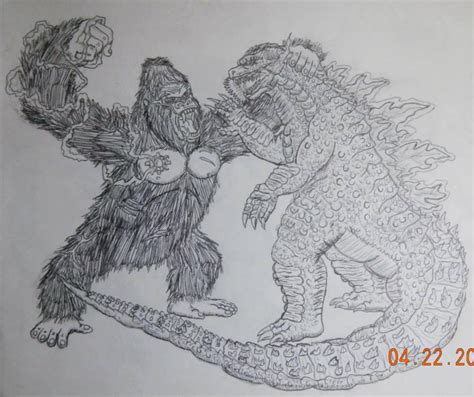 Had a chance to work on this high budget show at mpc montreal. Godzilla 2014 vs King Kong 2005 by BozzerKazooers on ...