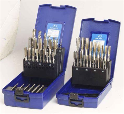Goliath 28pce Metric Tap And Drill Set Hss Hi Speed Tooling