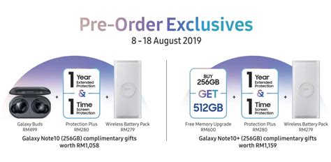 Be the first to get it. Samsung Galaxy Note 10 Pre-Order Deal Includes Free ...