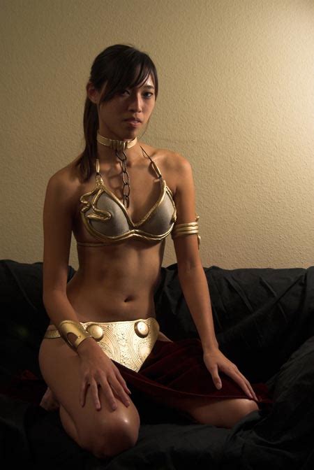 Princess Leia Golden Bikini Cosplay Theferkel