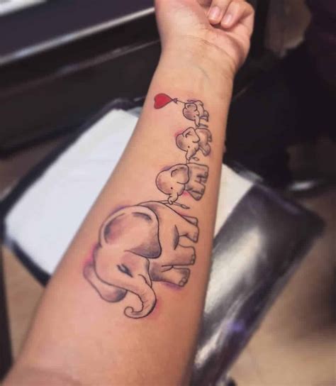 50 best elephant tattoo design ideas and what they mean tattoos for daughters elephant