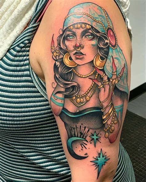 75 beautiful lady head tattoos by some of the world s best artists artofit