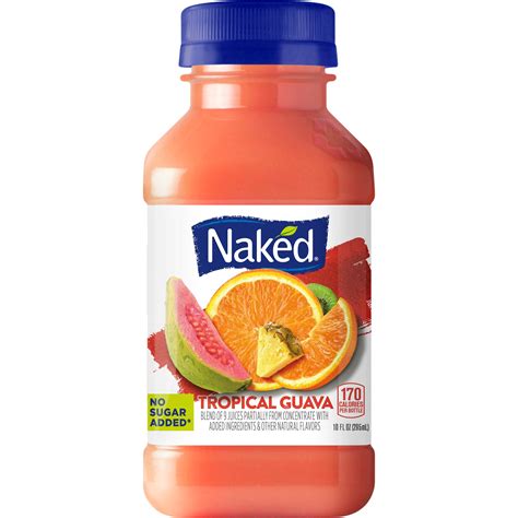 Naked Tropical Guava 100 Juice Blend SmartLabel