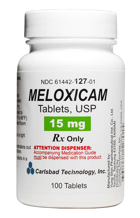 Meloxicam 15mg 100 Tablets