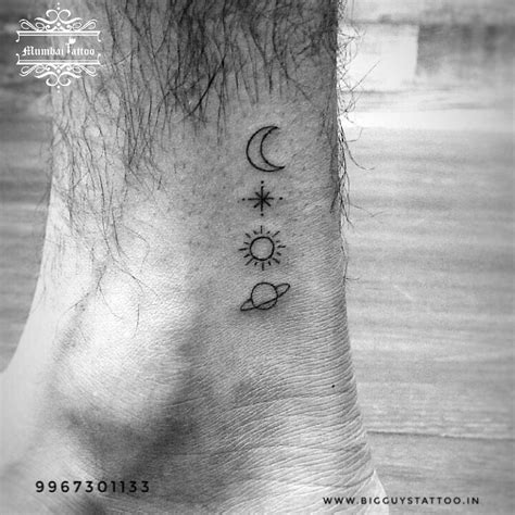 Planet Tattoo Sun Moon Star Tattoo Mumbaitattoocolaba 919967301133