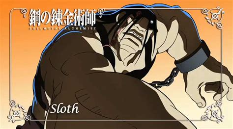 Sloth Homonculus Fullmetal Alchemist