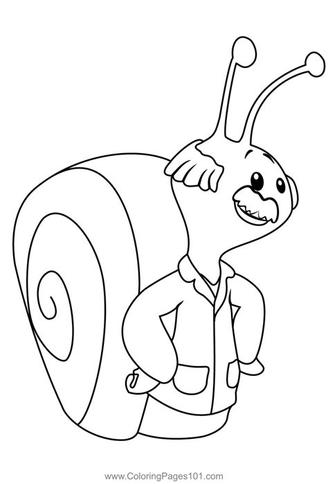 Dr Clark From Bubble Guppies Coloring Page For Kids Free Bubble