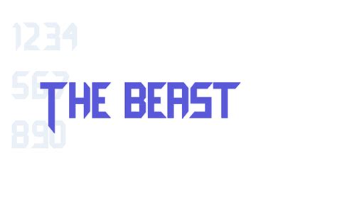 The Beast Font Free Download Now