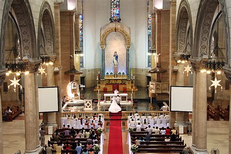 Filemanila Cathedral Wedding Wikimedia Commons