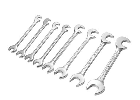 Craftsman 94308 Metric 8 Pc Midget Open End Ignition Wrench Set