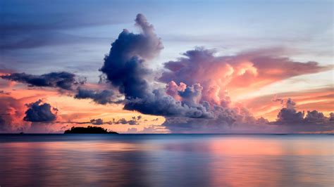 Clouds Over The Sea 8k Mac Wallpaper Download Allmacwallpaper