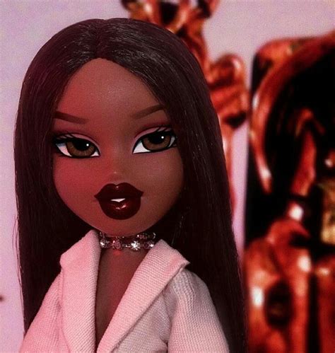 ɮʀǟȶʐ👑💅🏽 Black Bratz Doll Brat Doll Black Girl Cartoon