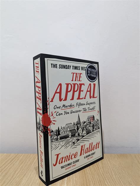 The Appeal Signed To Title Page By Hallett Janice New Soft Cover