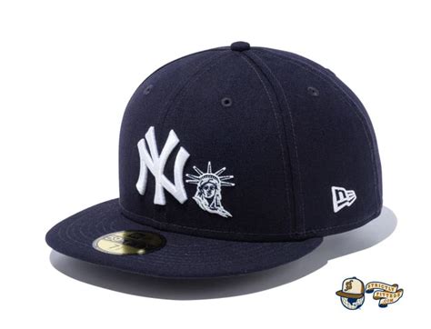 New York Yankees Statue Of Liberty Fifty Fitted Cap By Mlb X New Era