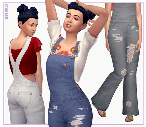 Wildlyminiaturesandwich “some Nice Long Denim Overalls An Accessory