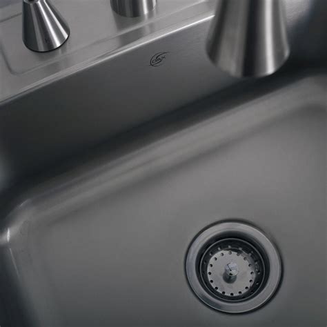 Dax Single Bowl Top Mount Kitchen Sink 20 Gauge Stainless Steel Brus