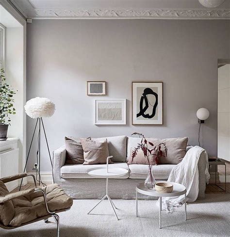 Pinterest Greige Living Room Warm Grey Walls Interior