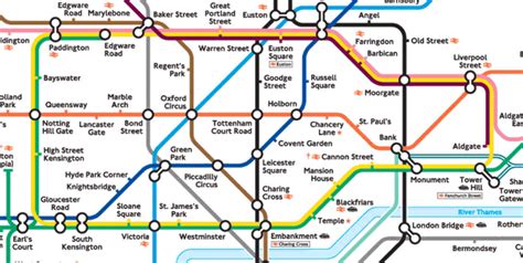 London Underground Transport Tube Map Hubpages