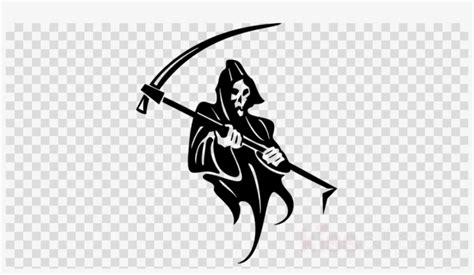 Grim Reaper Greeting Cards Clipart Death Decal T Shirt Grim Reaper