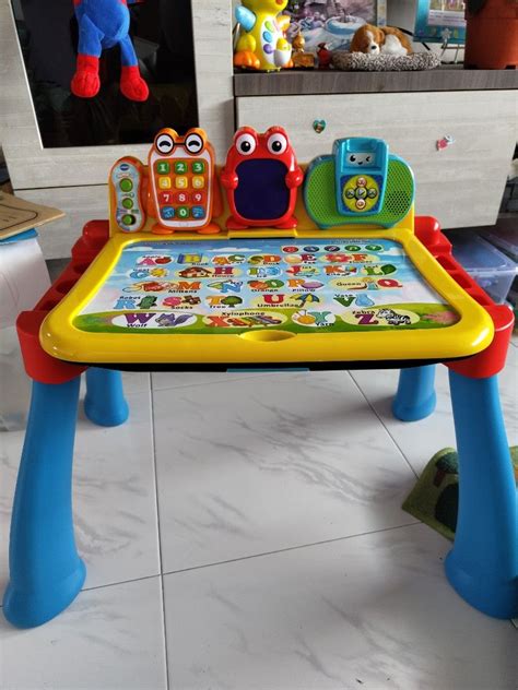 Vtech Touch And Learn Activity Desk Deluxe Table Babies And Kids Baby