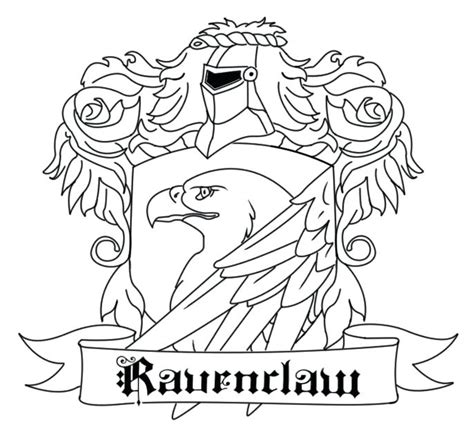 We searched the depths of harry potter wiki for the best quality. Ravenclaw Crest Coloring Pages at GetColorings.com | Free ...